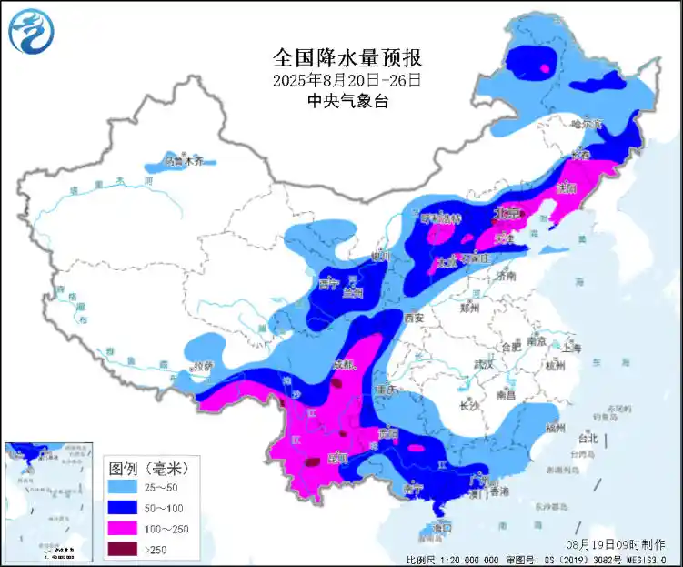 暴雨连击！未来一周两轮强降雨轮番上阵，这些地区或将遭遇大暴雨突袭