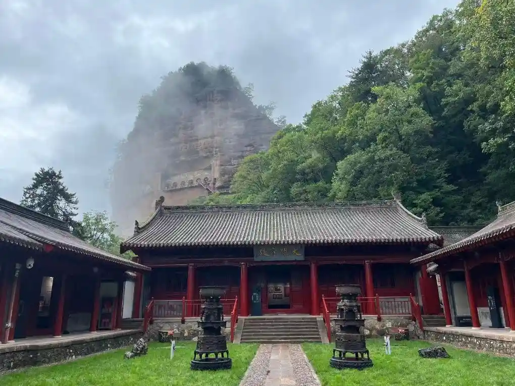 麦积山石窟开启序厅新体验,文化之旅从此刻启程